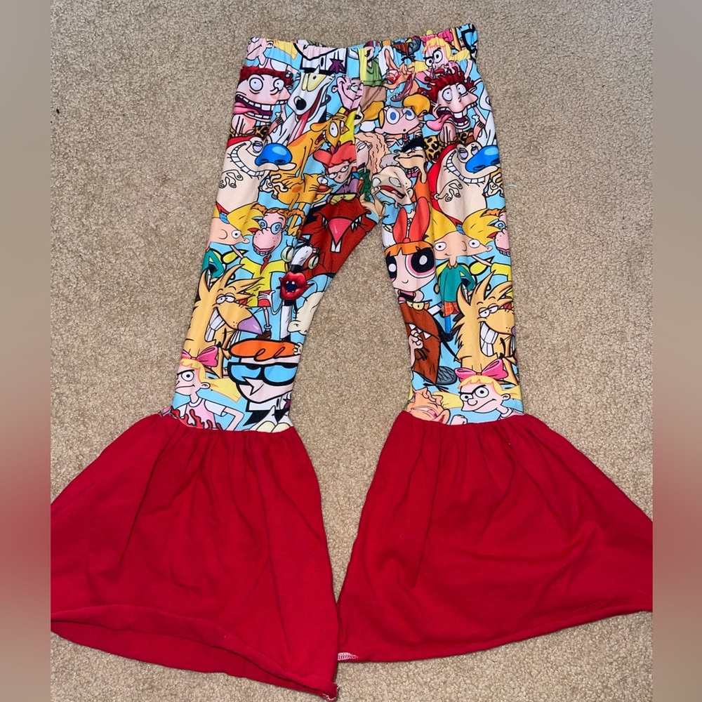 Cartoon bell bottoms